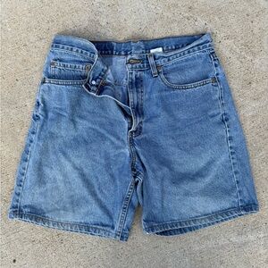 Levi's Blue Jean Shorts Classic Style